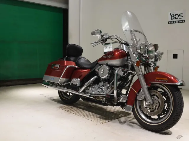 Harley-Davidson FLHR1450 2004, red | silver, фото 3
