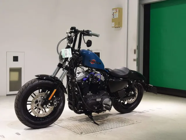 Harley-Davidson XL1200X 2021, синий, фото 4