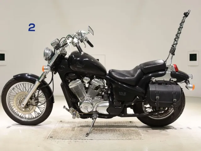 Honda Steed 400 2002, чёрный, фото 2