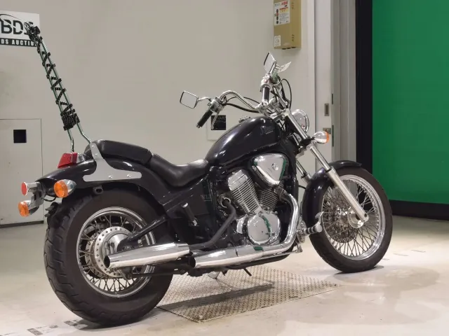 Honda Steed 400 2002, чёрный, фото 5
