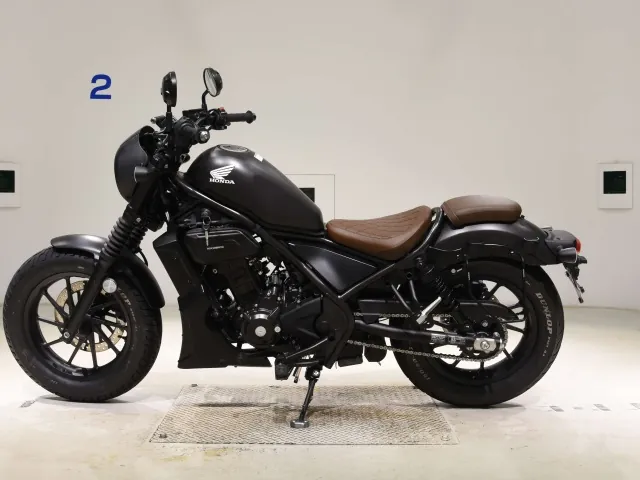 Honda Rebel 250, matt black, фото 2