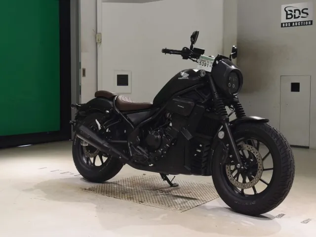 Honda Rebel 250, matt black, фото 3
