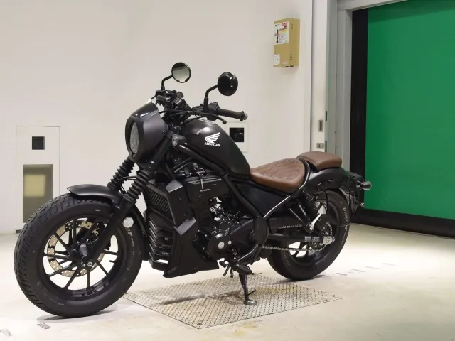 Honda Rebel 250, matt black, фото 4
