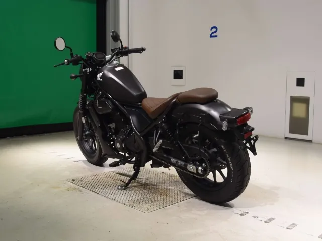 Honda Rebel 250, matt black, фото 6