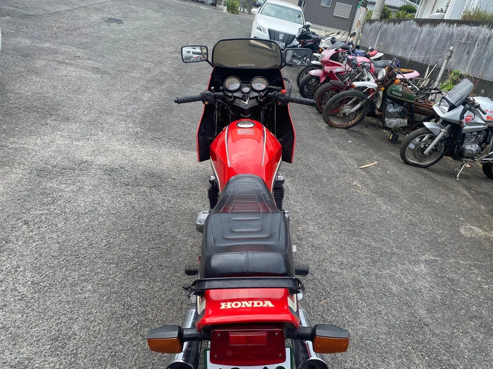 Honda CBX400F 2026, красный, фото 4