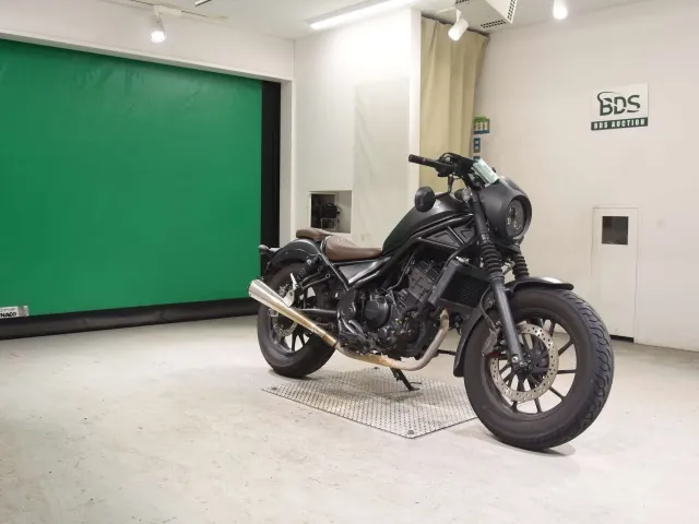 Honda Rebel 250, matt black, фото 3