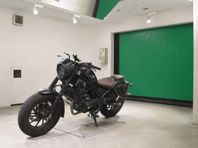 Honda Rebel 250, matt black, фото 4