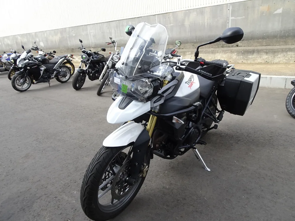 Triumph Tiger 800 2012, белый, фото 4