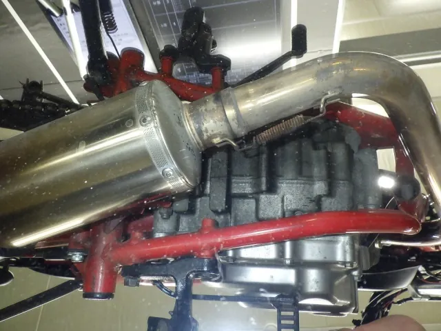 Honda FTR223 MC34, matt black, фото 7