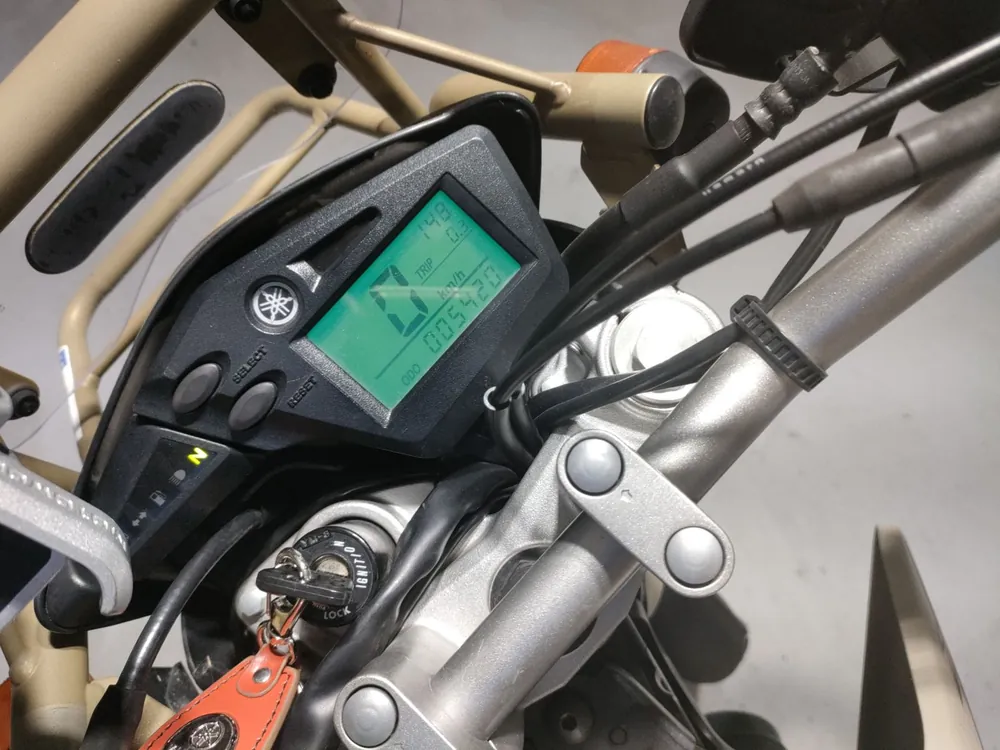 Yamaha Serow 250, бежевый, фото 5
