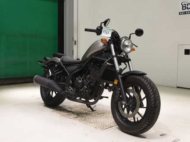 Honda Rebel 250, matt gun, фото 3