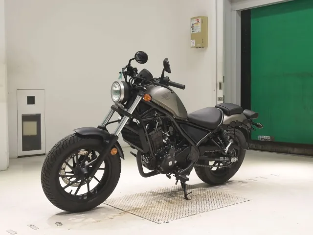 Honda Rebel 250, matt gun, фото 4