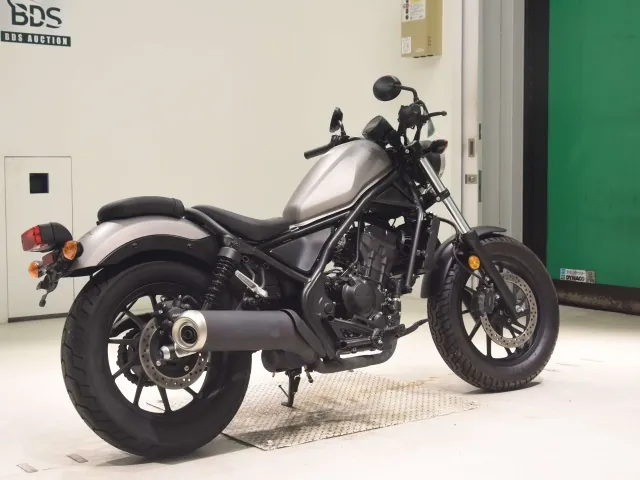 Honda Rebel 250, matt gun, фото 5