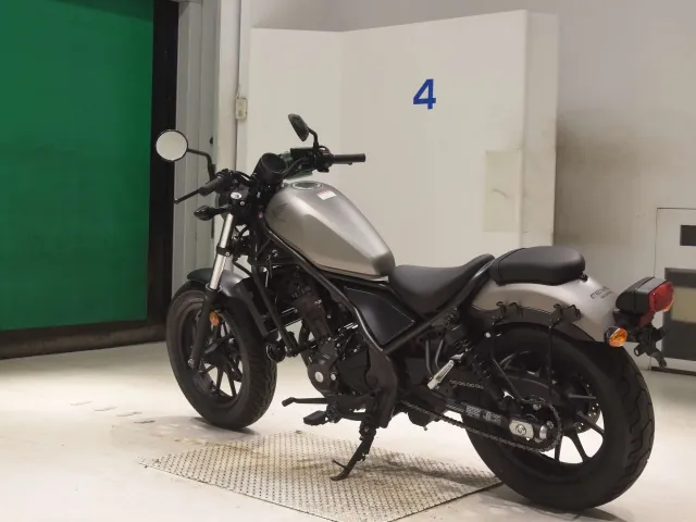 Honda Rebel 250, matt gun, фото 6