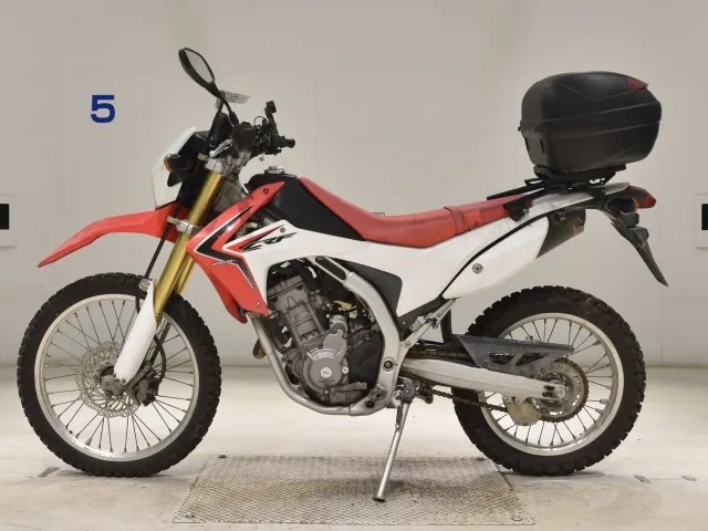 Honda CRF250L, белый, красный, фото 2