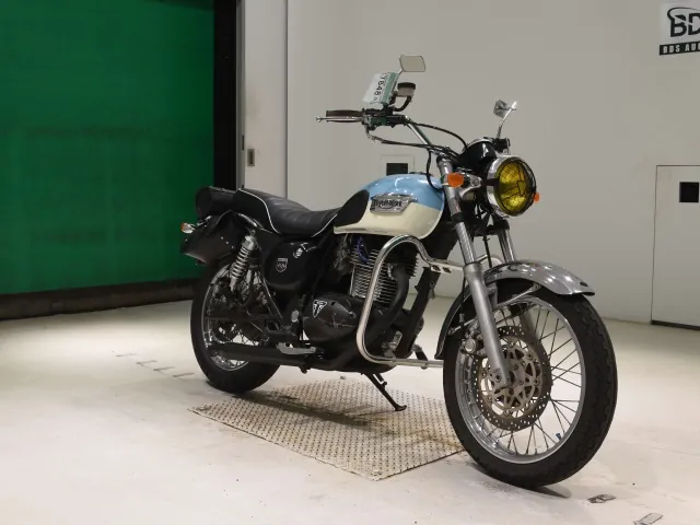 Kawasaki Estrella, light blue, фото 3