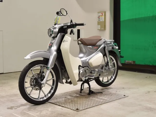 Honda C125-2, серебристый, фото 4