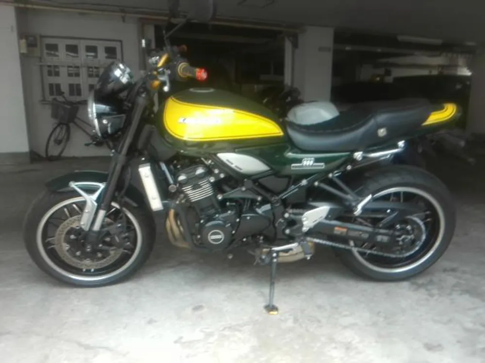 Kawasaki Z900RS 2024, yellow / green, фото 2