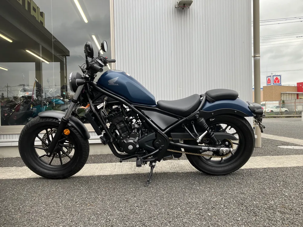 Honda Rebel 250, mat blue, фото 3