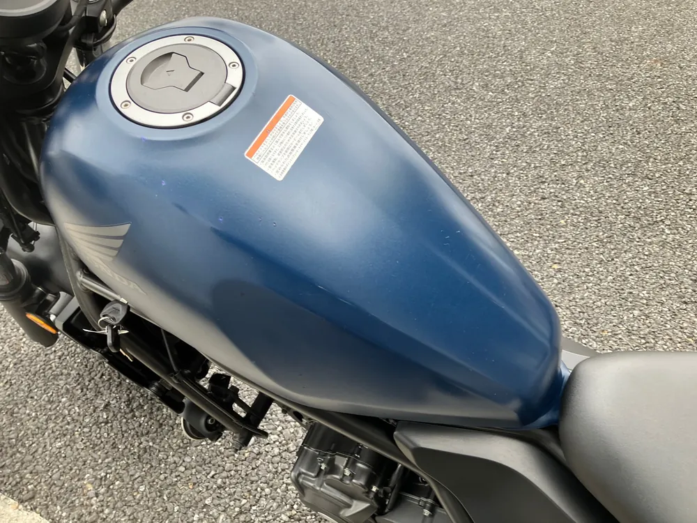 Honda Rebel 250, mat blue, фото 4