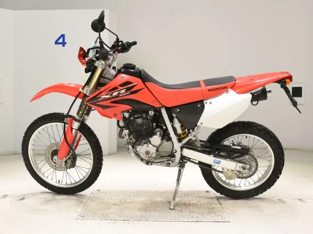 Honda XR250, red | black, фото 2