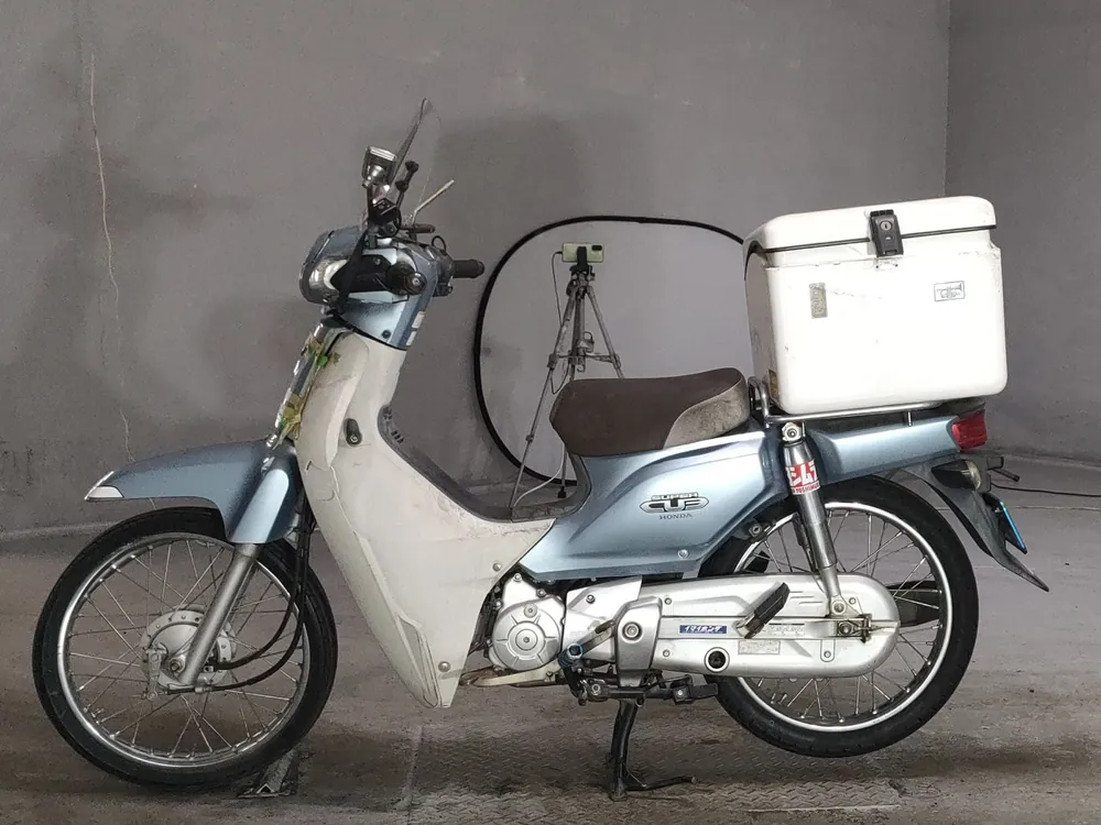 Honda Cross Cub, синий, фото 2