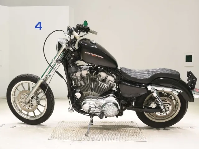 Harley-Davidson XL883L 2007, чёрный, фото 2