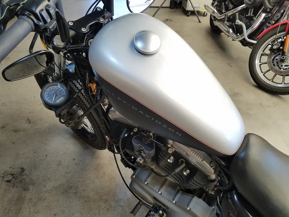 Harley-Davidson XL1200N 2008, black/silver, фото 4