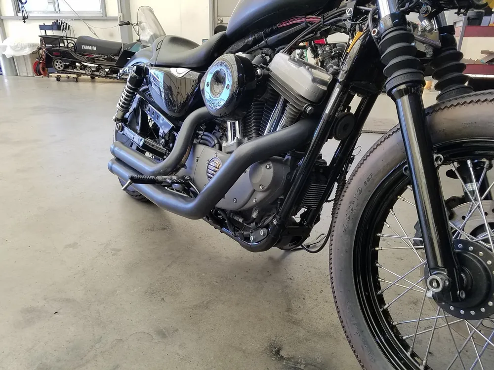 Harley-Davidson XL1200N 2008, black/silver, фото 7