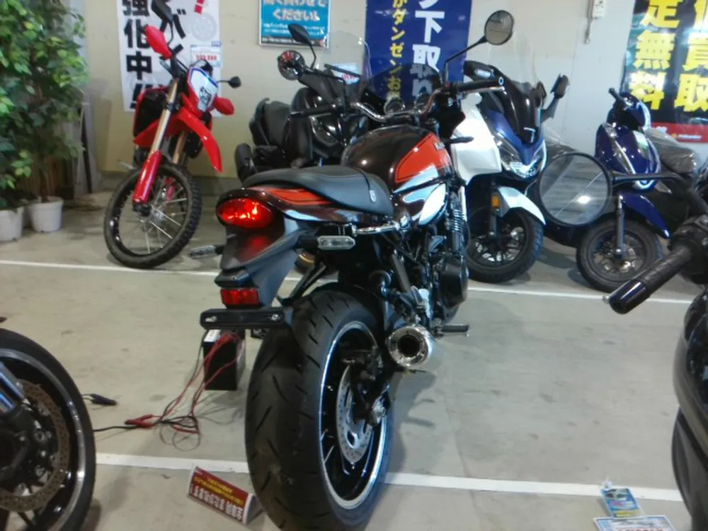 Kawasaki Z900RS 2017, light brown, оранжевый, фото 5