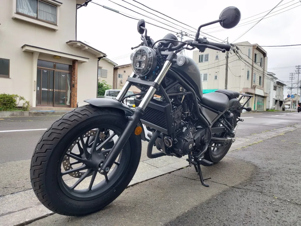 Honda Rebel 250, maddo black, фото 6