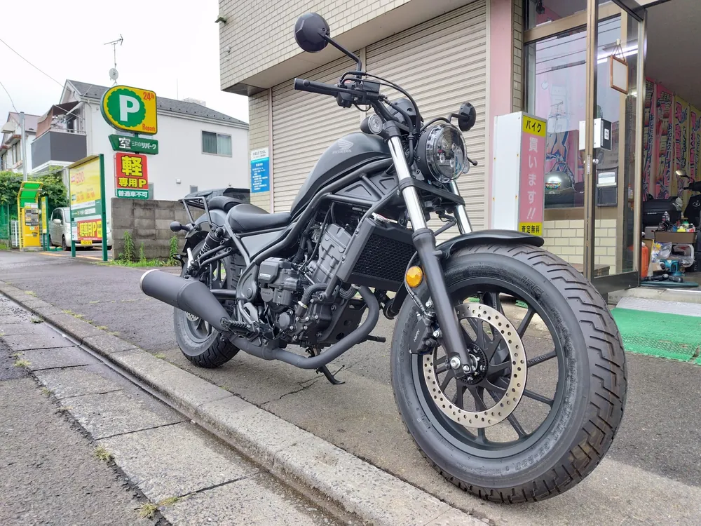 Honda Rebel 250, maddo black, фото 7