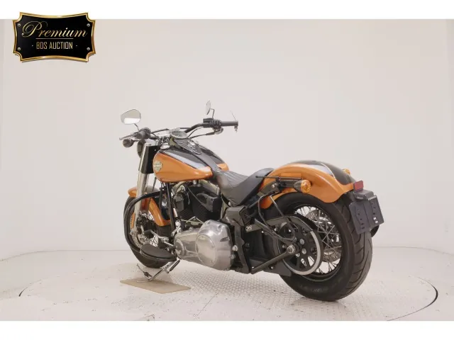 Harley-Davidson FLS1580 2015, black | orange, фото 6