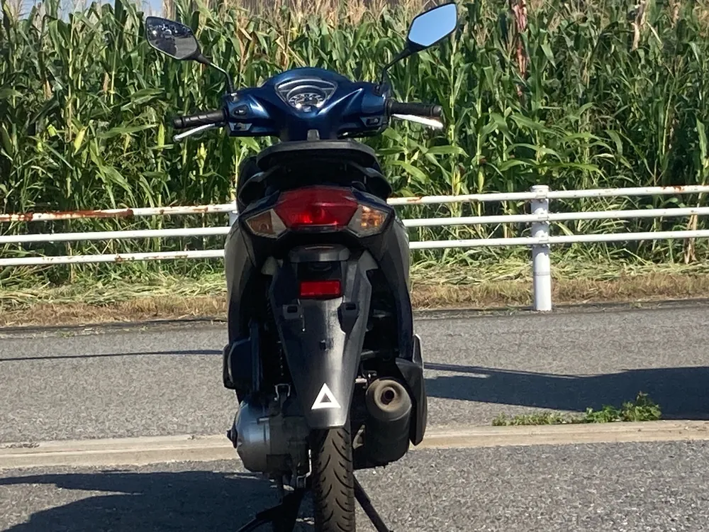 Honda Dio110-3 Basic, mat blue, фото 4
