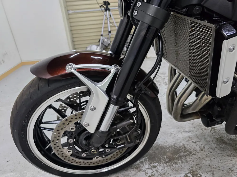 Kawasaki Z900RS 2018, light brown / orange, фото 11