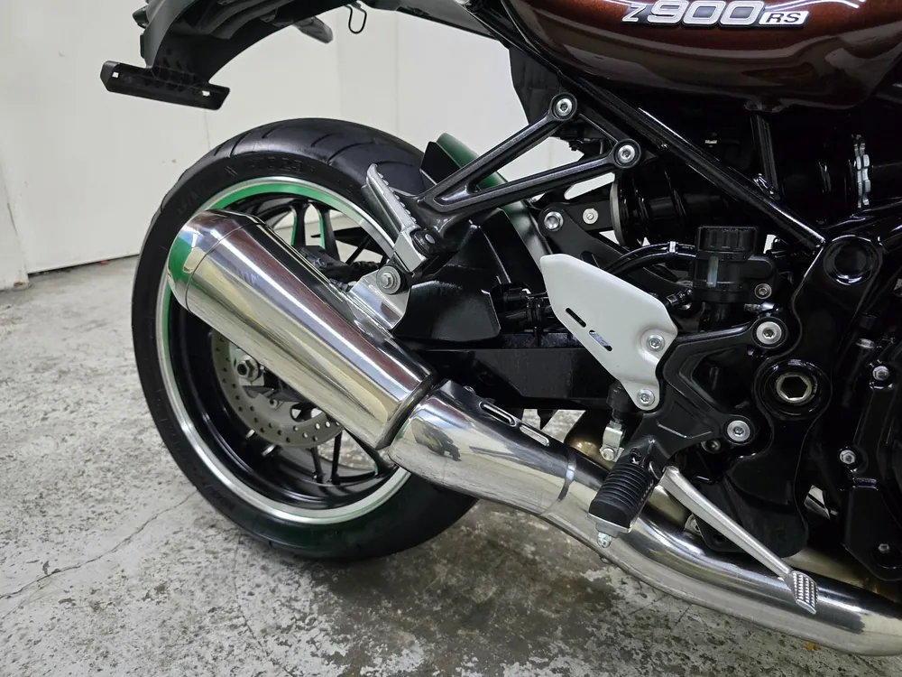 Kawasaki Z900RS 2018, light brown / orange, фото 13