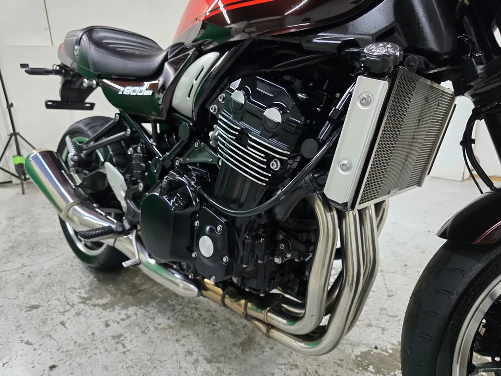 Kawasaki Z900RS 2018, light brown / orange, фото 14