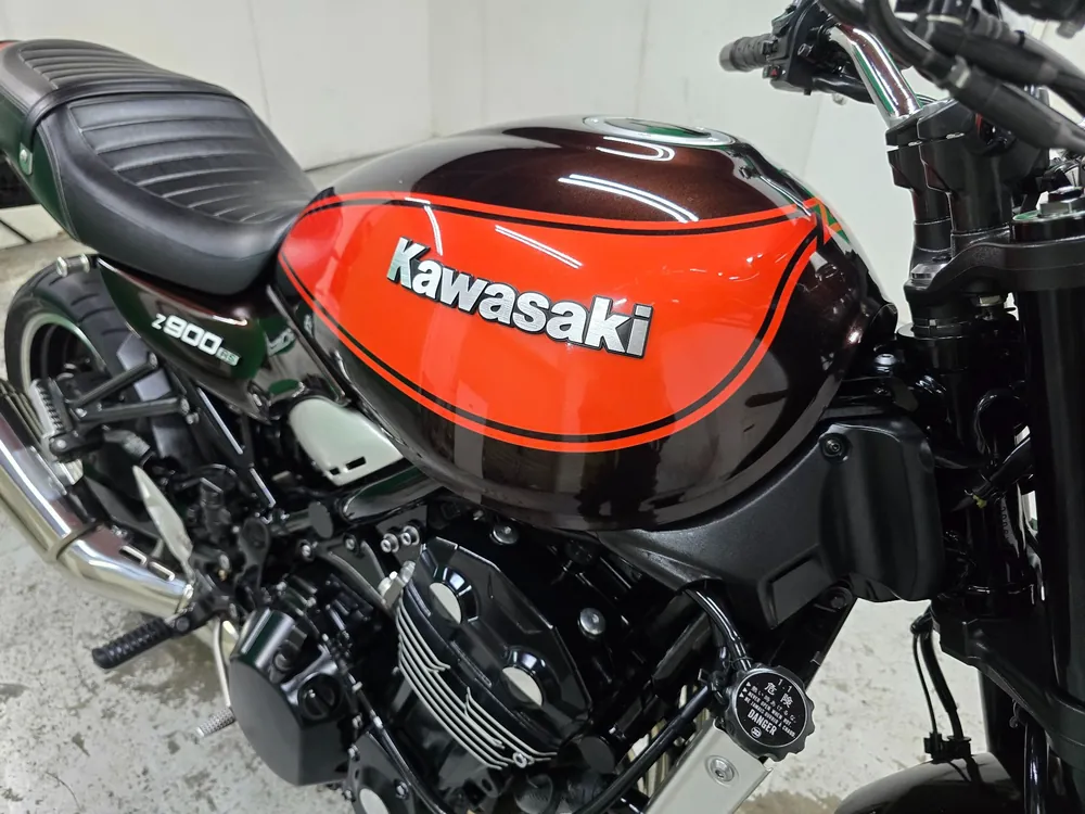 Kawasaki Z900RS 2018, light brown / orange, фото 15