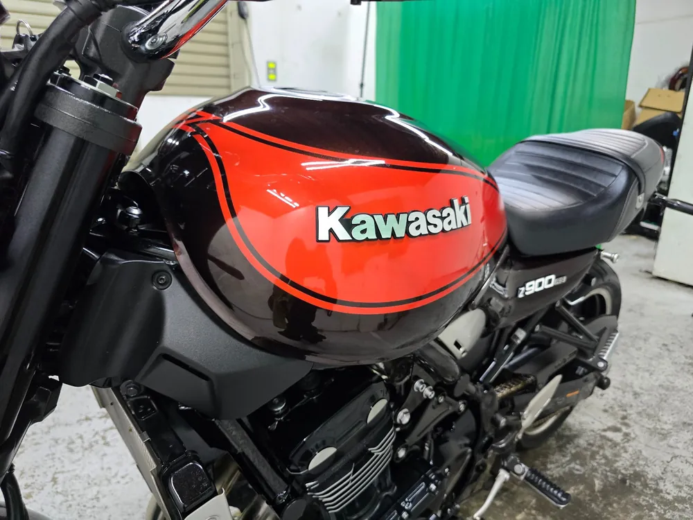Kawasaki Z900RS 2018, light brown / orange, фото 16