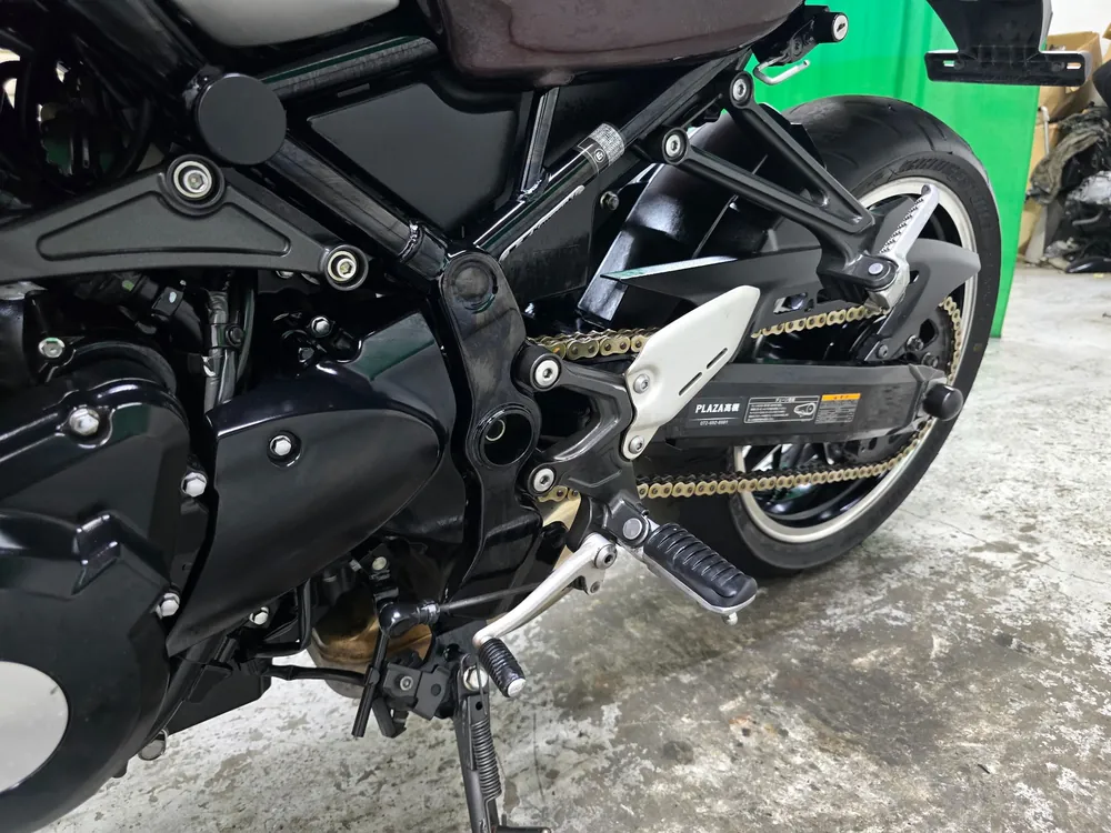 Kawasaki Z900RS 2018, light brown / orange, фото 18