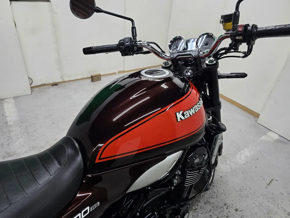 Kawasaki Z900RS 2018, light brown / orange, фото 19