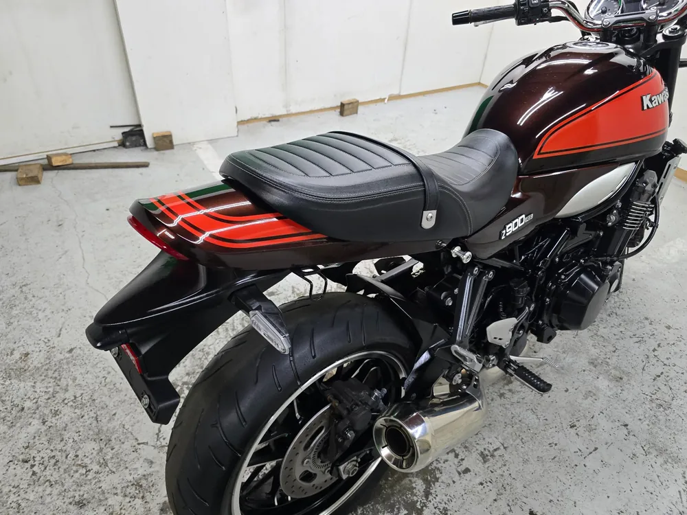 Kawasaki Z900RS 2018, light brown / orange, фото 20