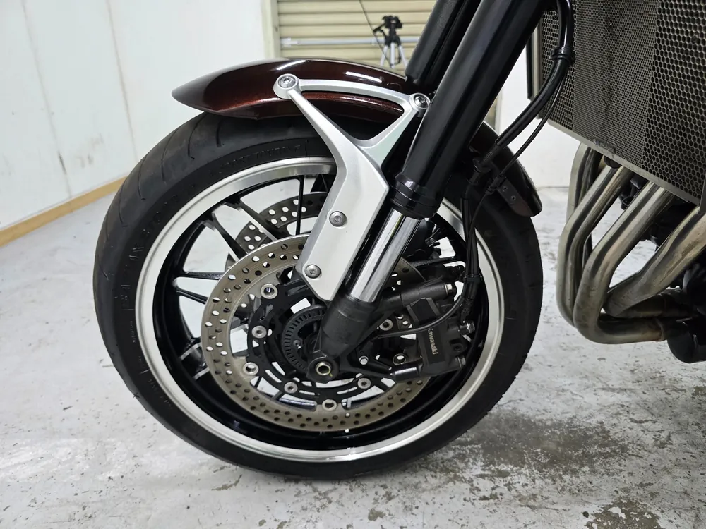 Kawasaki Z900RS 2018, light brown / orange, фото 10