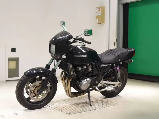 Kawasaki ZRX400-II 1995, чёрный, фото 4