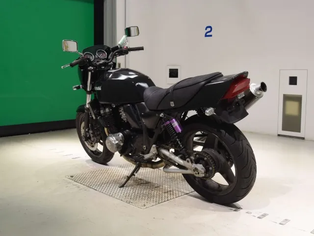 Kawasaki ZRX400-II 1995, чёрный, фото 6
