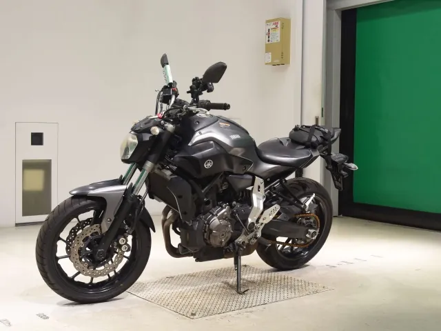 Yamaha MT-07 2015, чёрный, фото 4