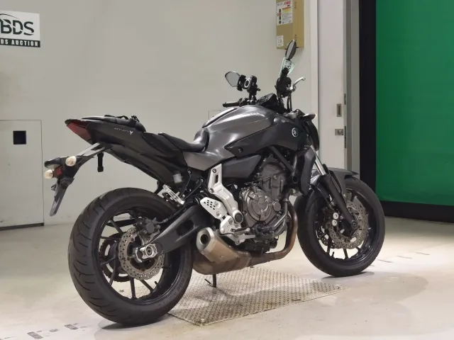 Yamaha MT-07 2015, чёрный, фото 5