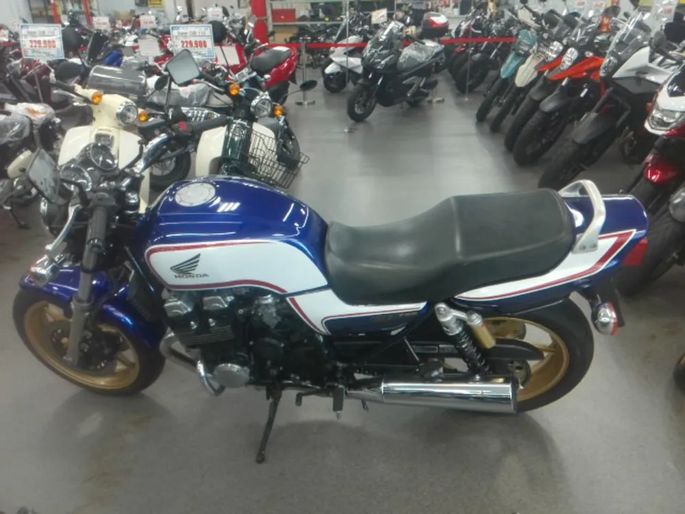 Honda CB750 2005, white / blue, фото 2