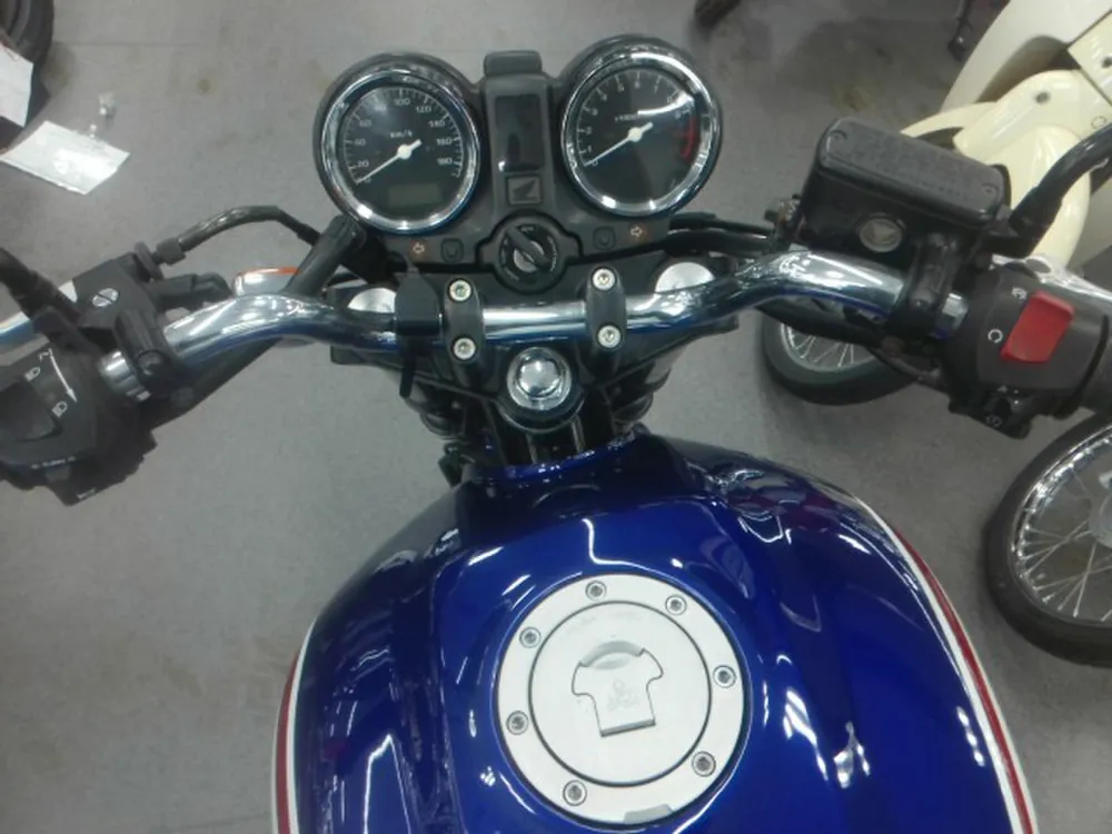 Honda CB750 2005, white / blue, фото 3