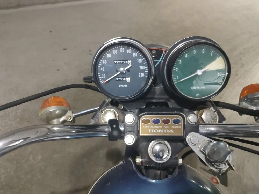 Honda Cb550 2019, синий, фото 5